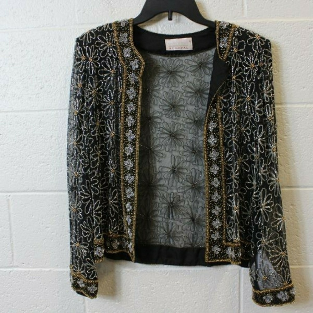 Floral Sequin Jacket